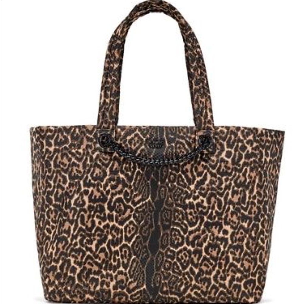 NWT VS Weekender Leopard Large Tote